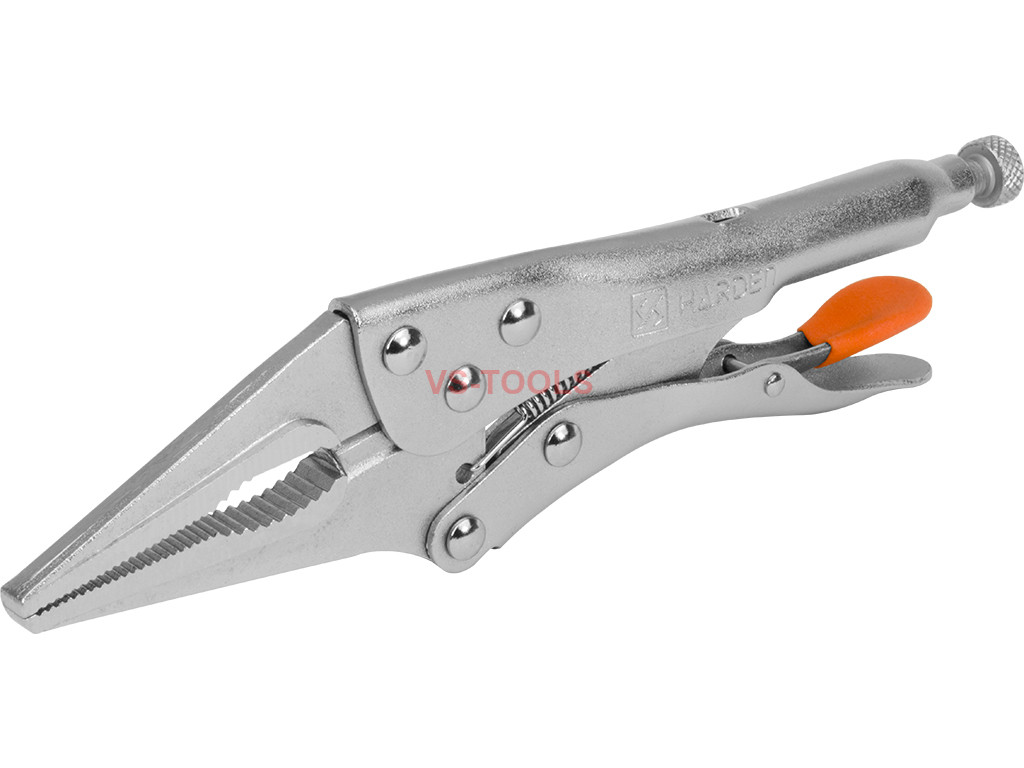 9" Long Needle Nose Mole Locking Vise/Vice Grips Jaw Locking Hold Clamp